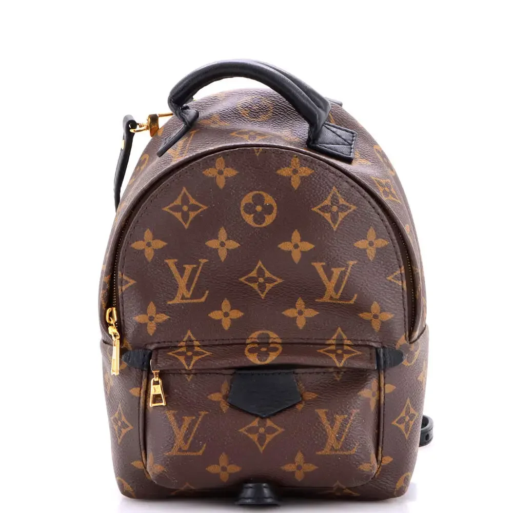Louis Vuitton Palm Springs Backpack #253176L21B Louis Vuitton Palm Springs Backpack PM Brown Canvas | eBay main image 3